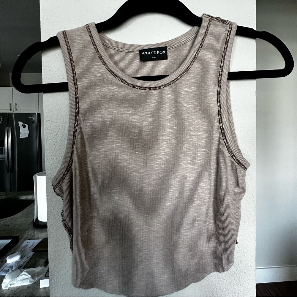 WHITE FOX BOUTIQUE Tank top - SIZE M worn once!